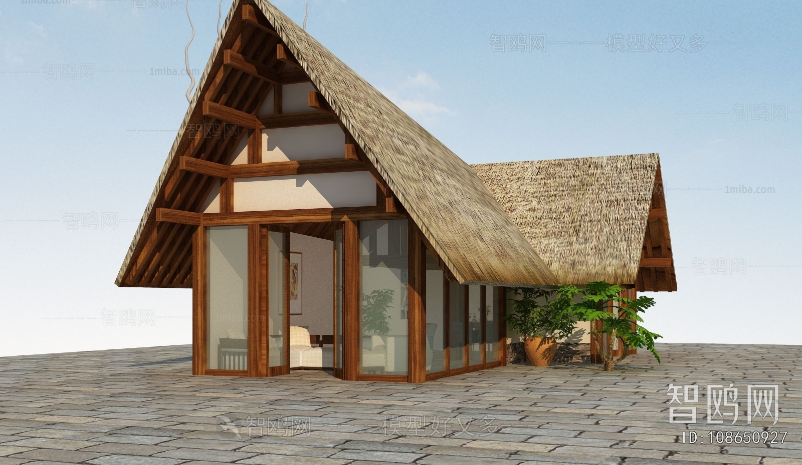 New Chinese Style Building Appearance