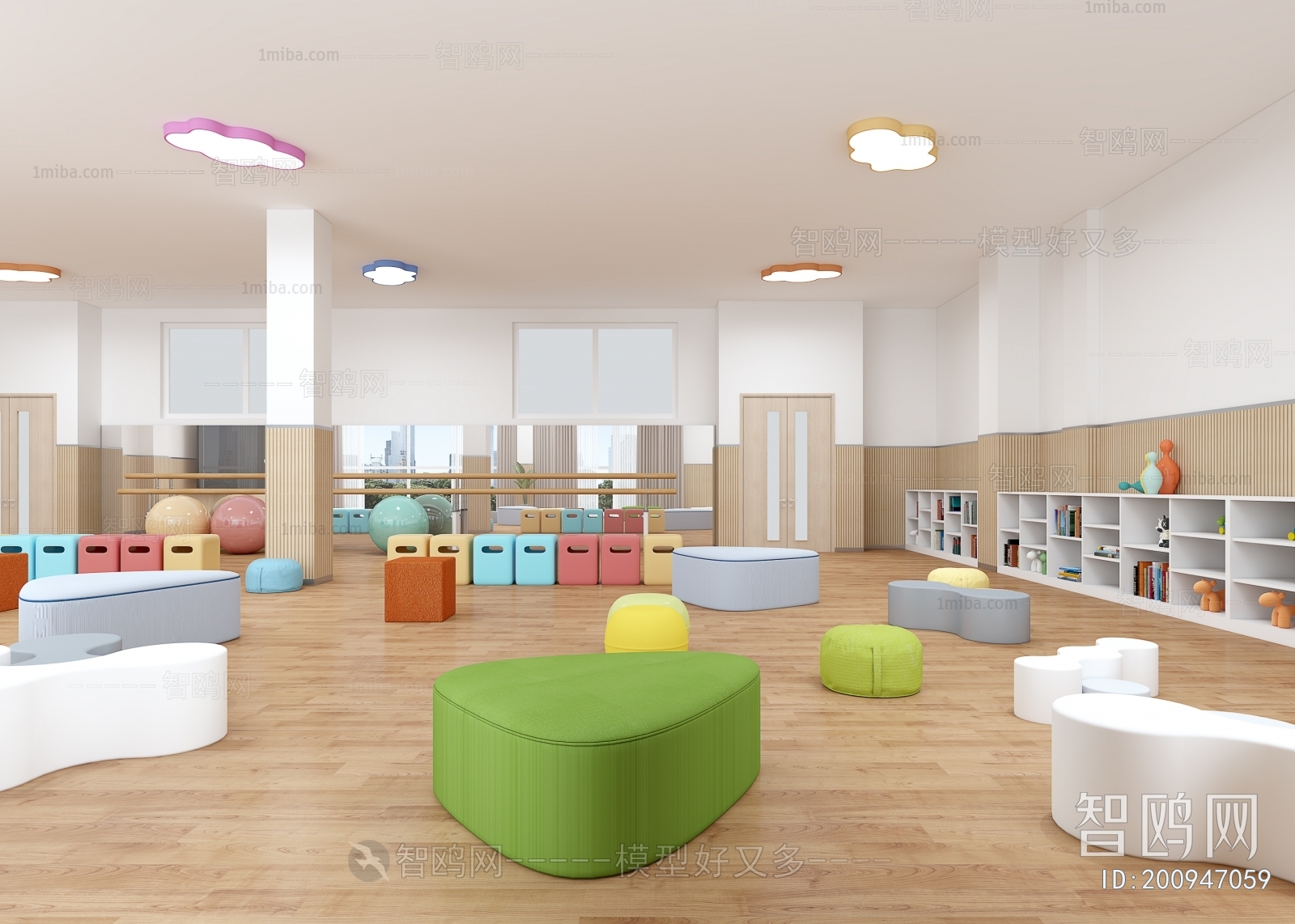 Modern Children's Playroom