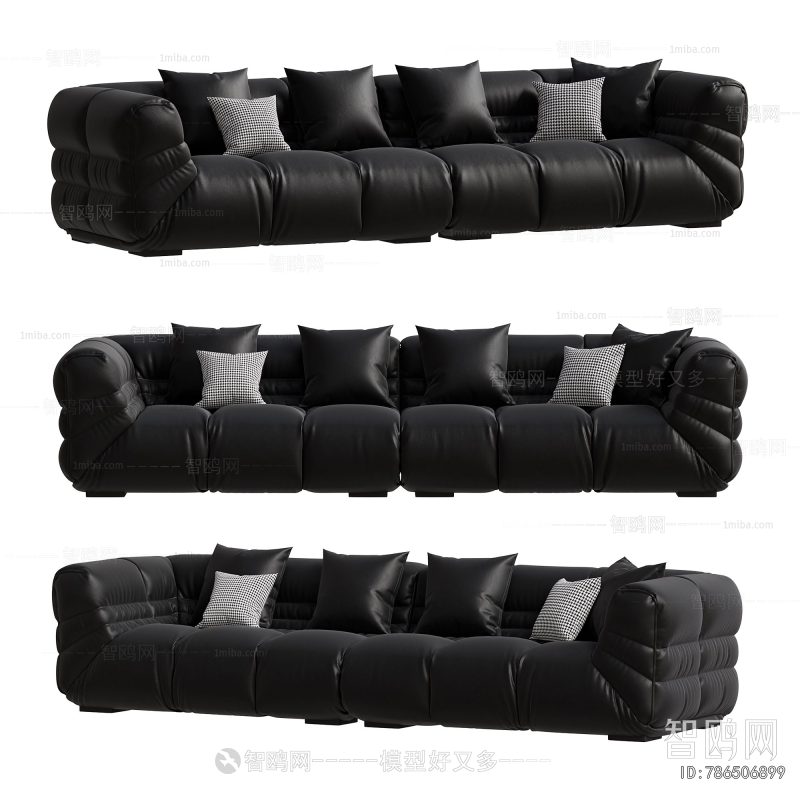 Modern Multi Person Sofa