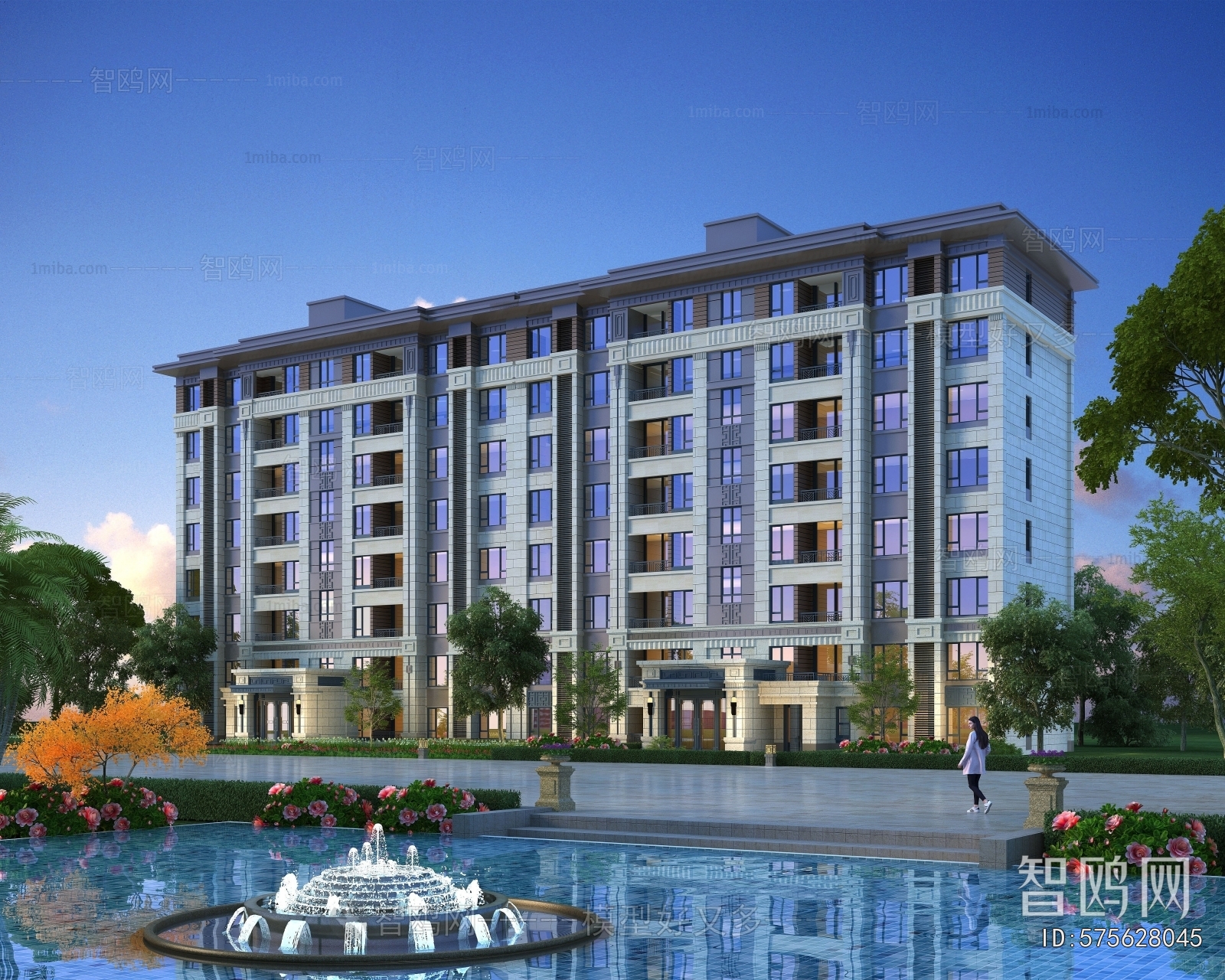 New Chinese Style Residential Building