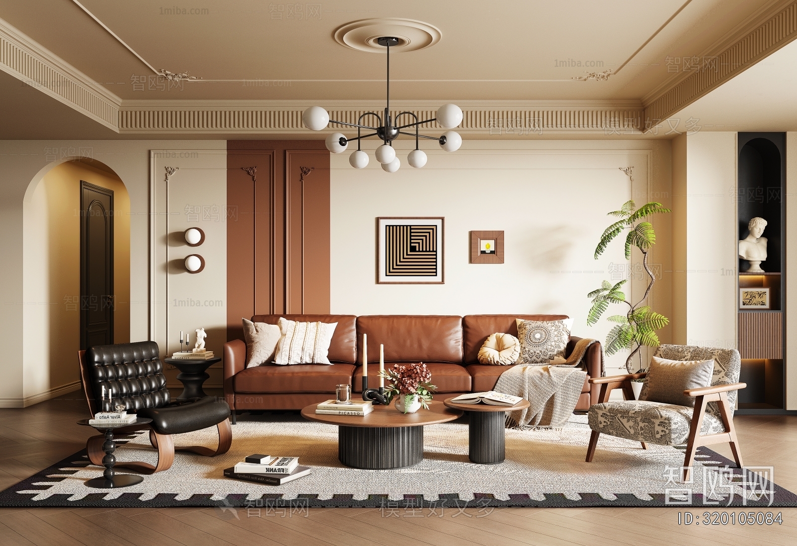 French Style A Living Room