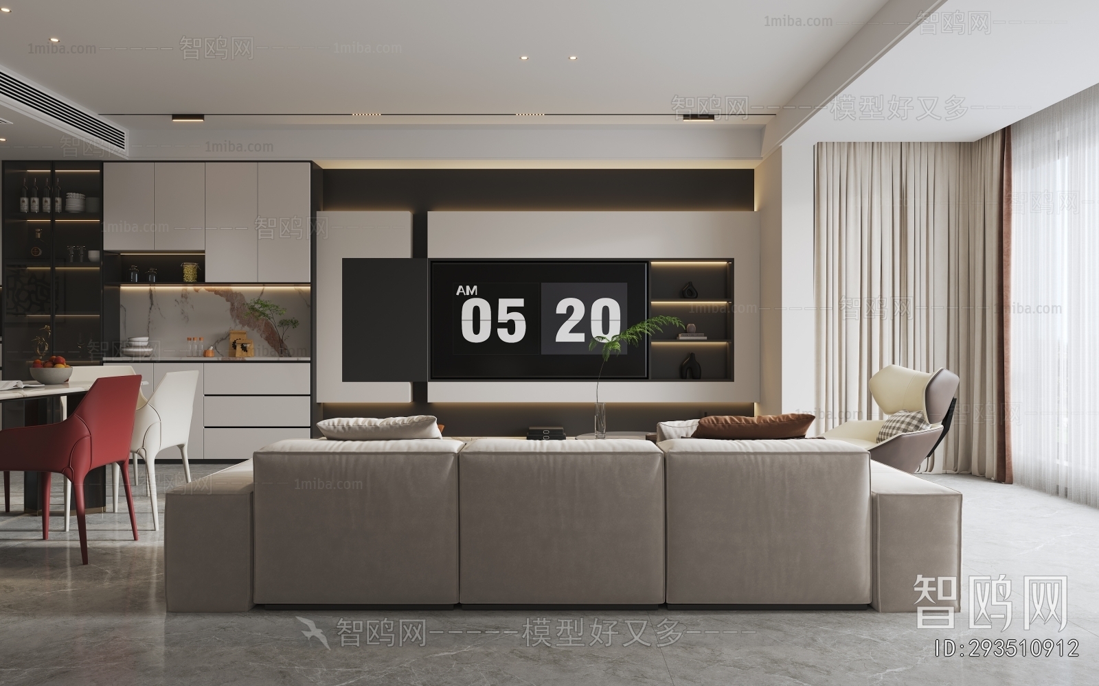 Modern A Living Room