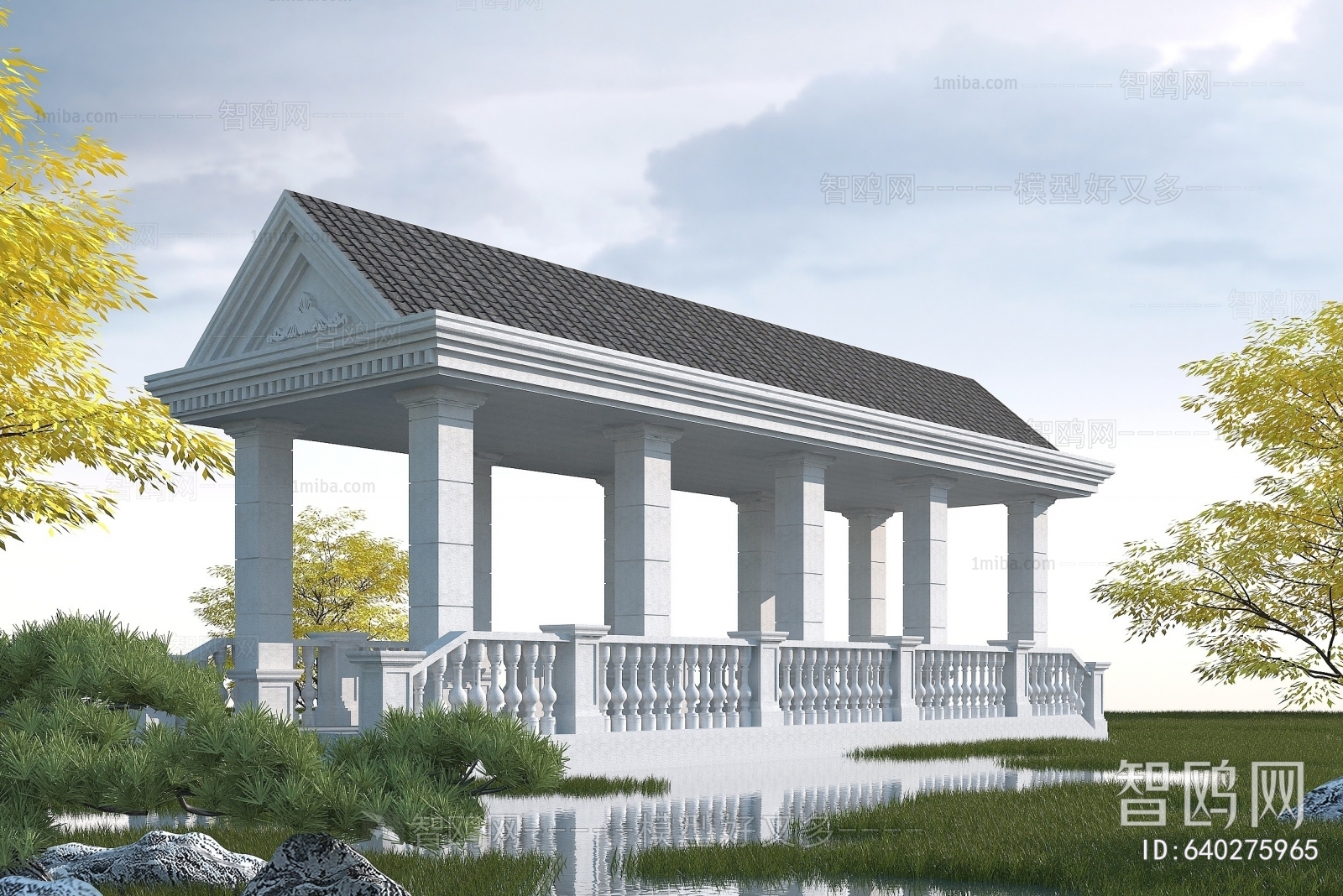 New Chinese Style Gallery Frame