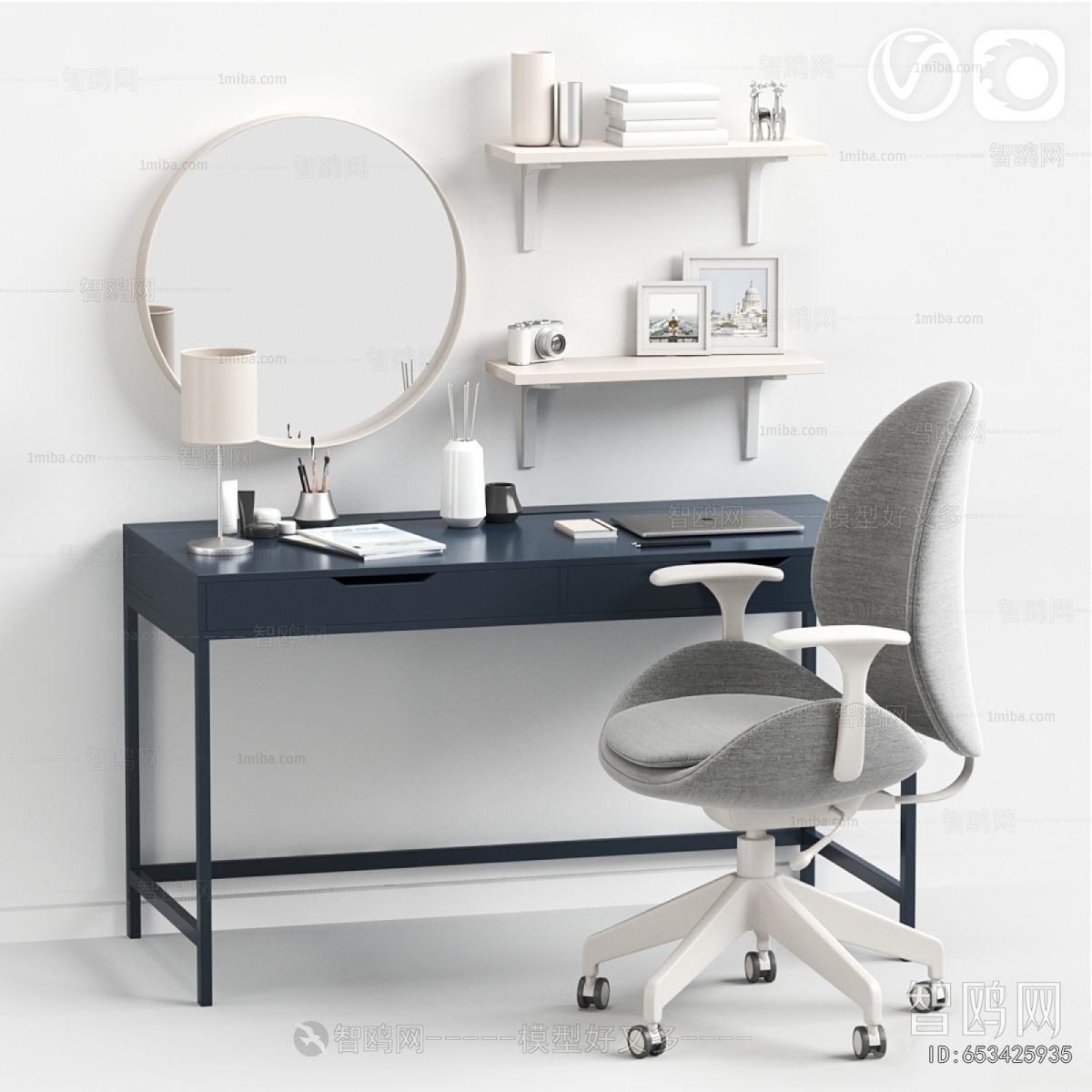 Modern Computer Desk And Chair