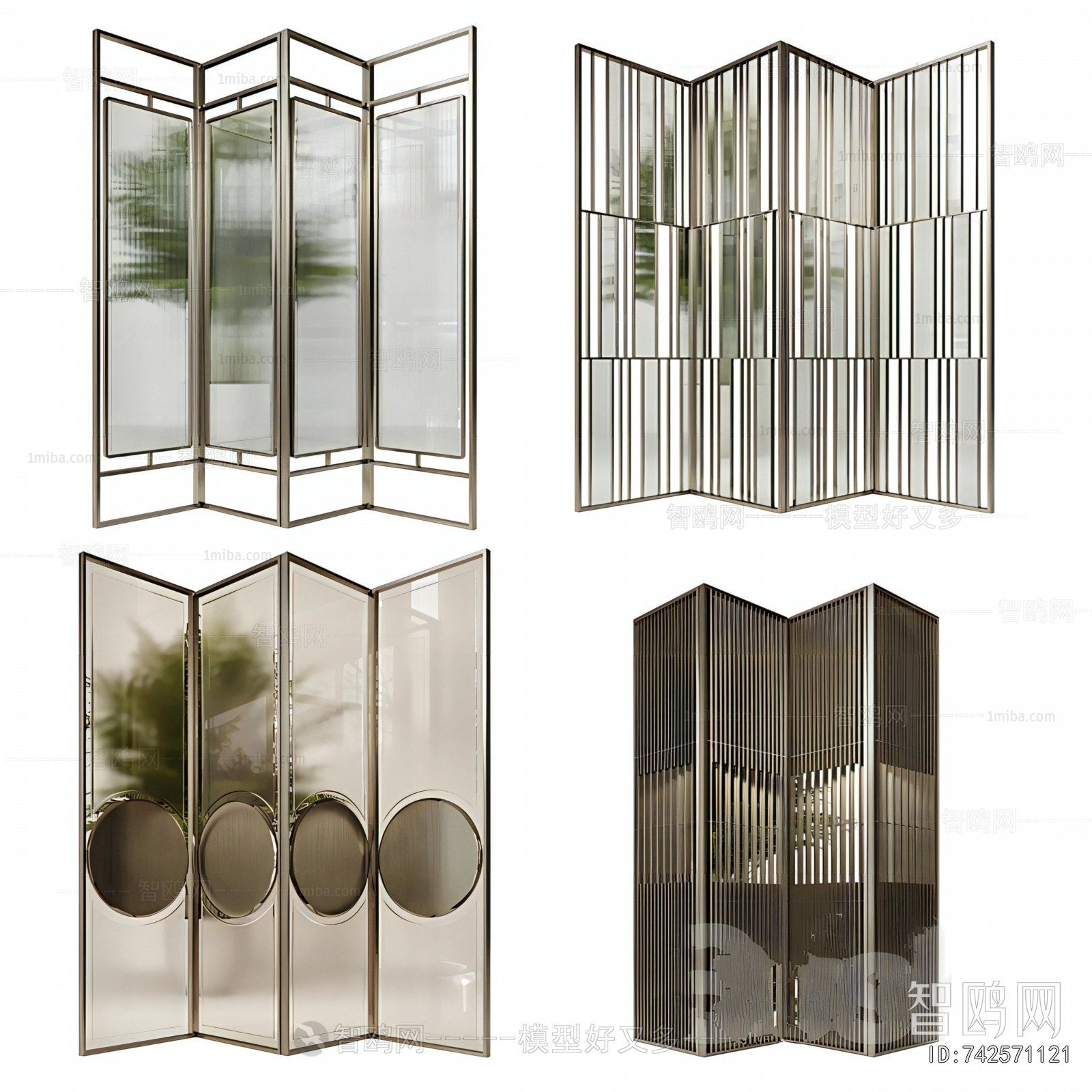 Modern Glass Screen Partition