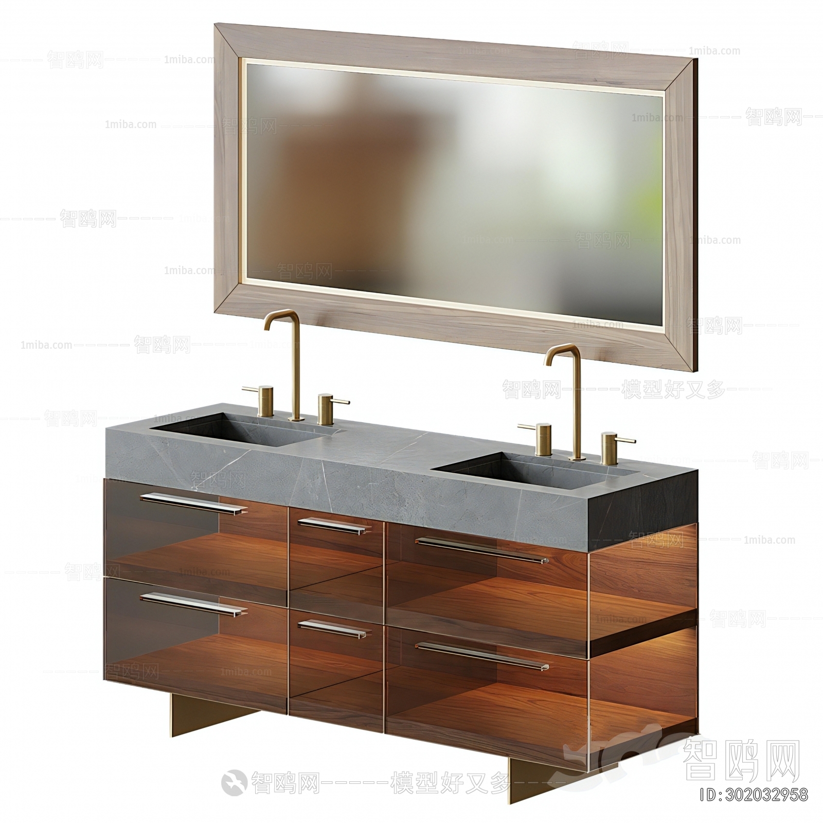 Modern Bathroom Cabinet