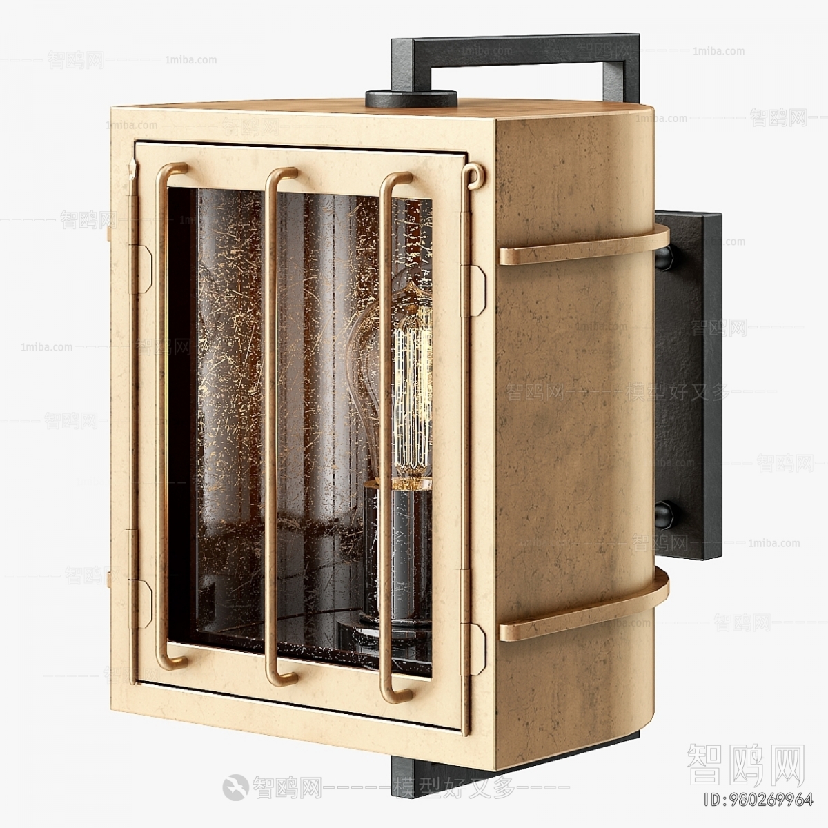 Industrial Style Wall Lamp