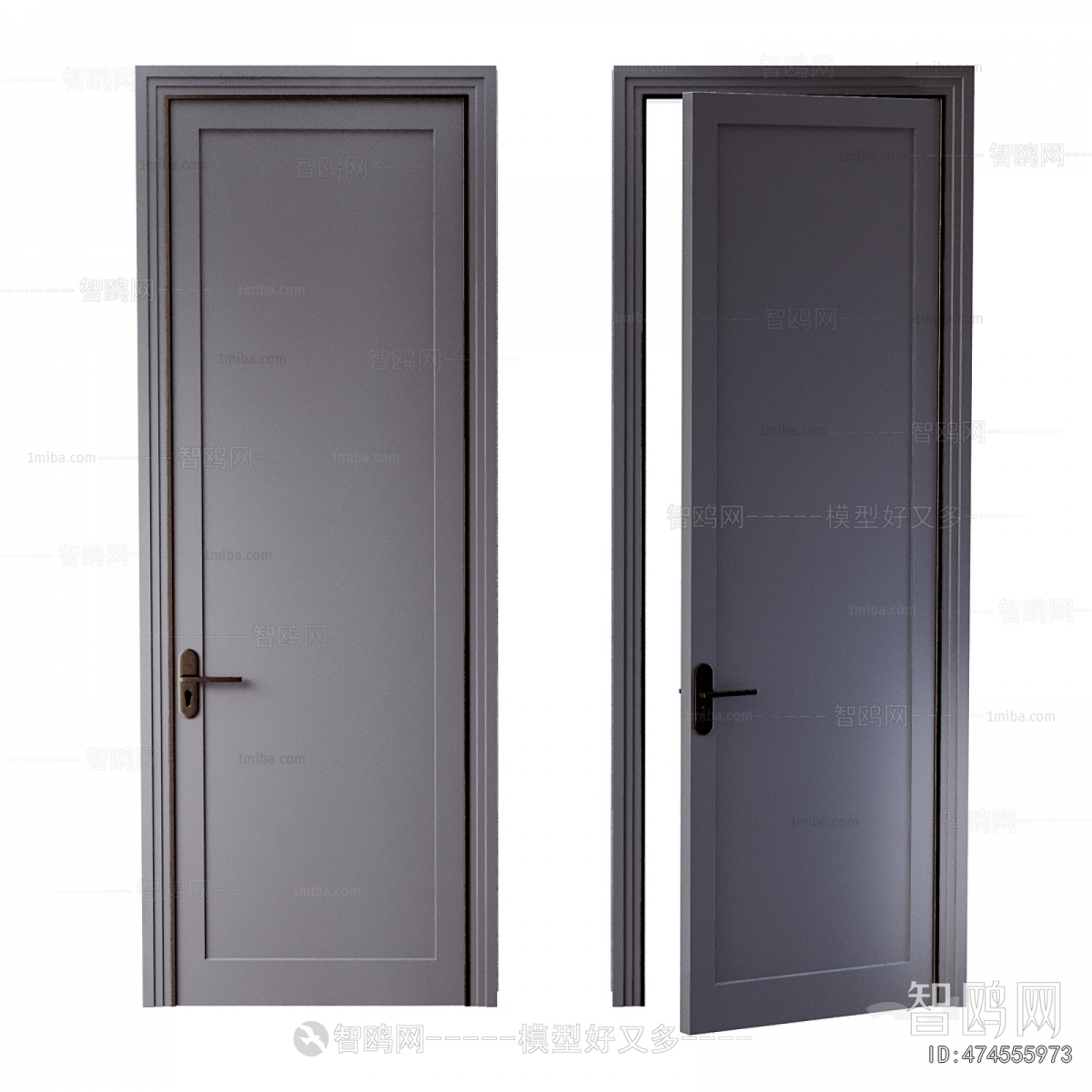 Modern Single Door
