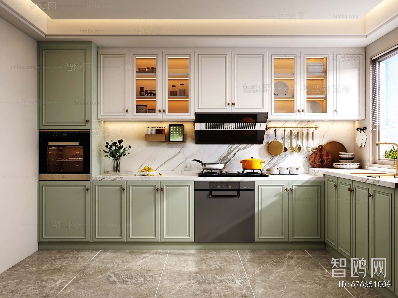 French Style The Kitchen