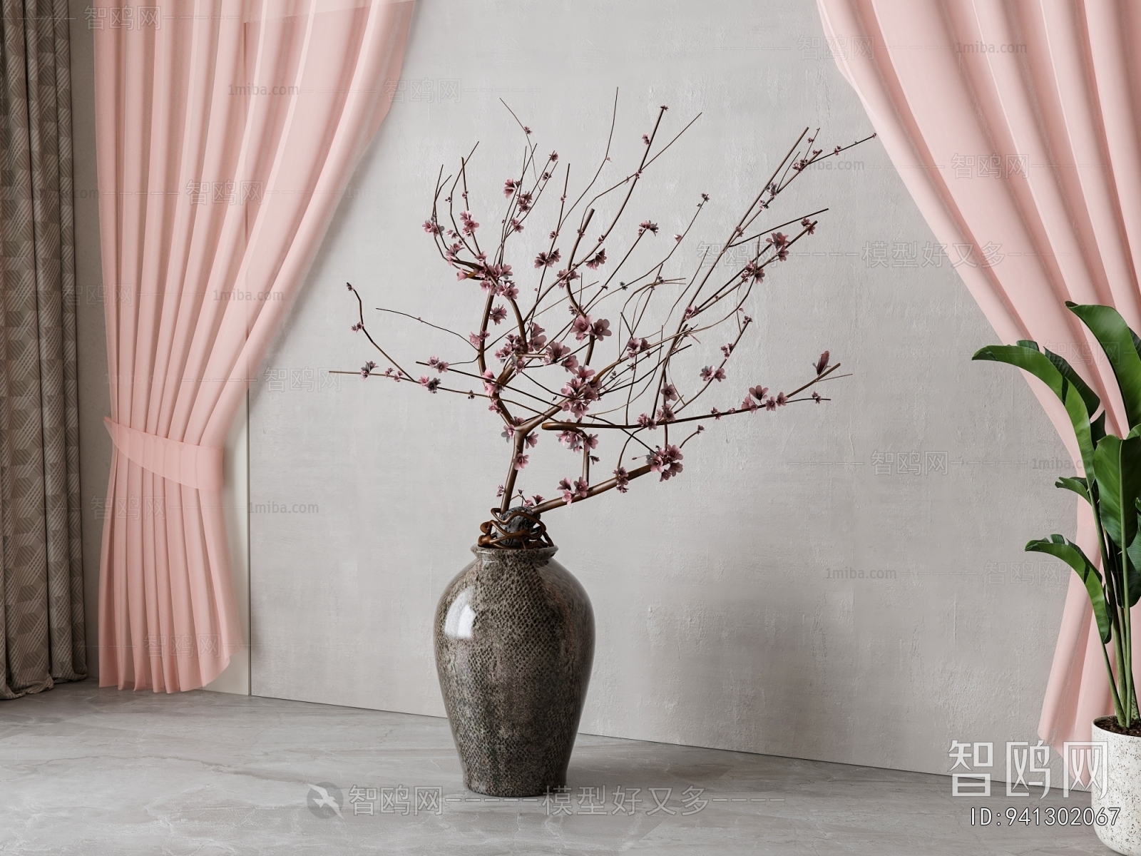 New Chinese Style Flower Arrangement