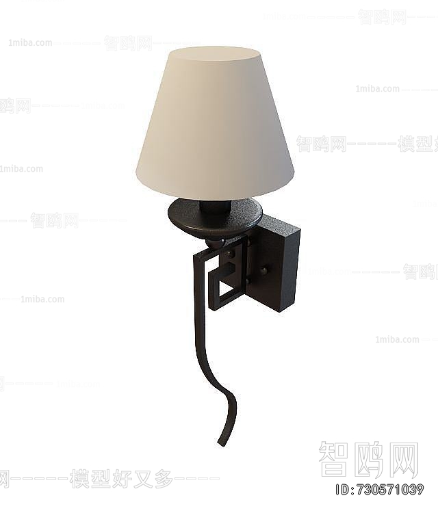 New Chinese Style Wall Lamp