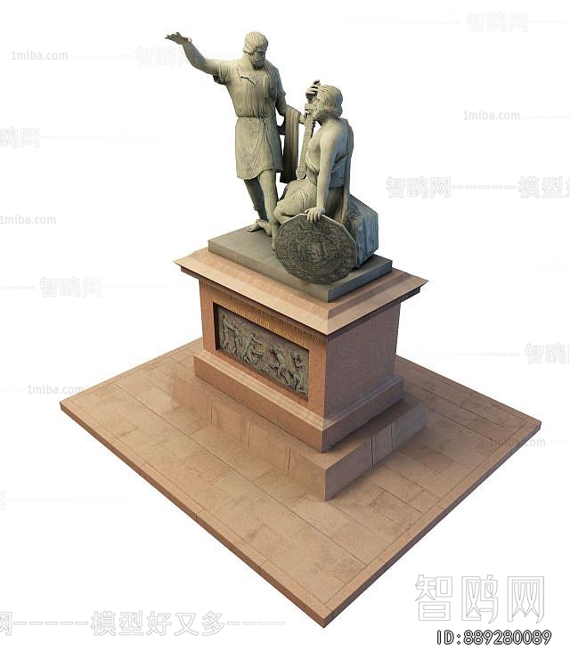 European Style Sculpture Sketch