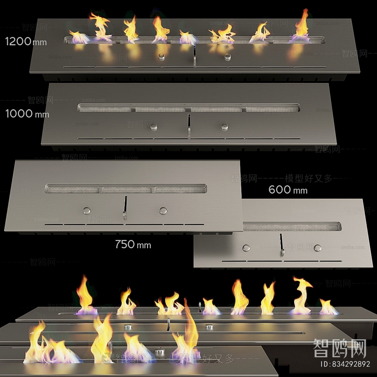 Modern Electronic Fireplace