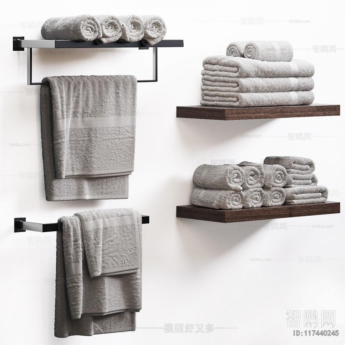 Modern Bathroom Rack