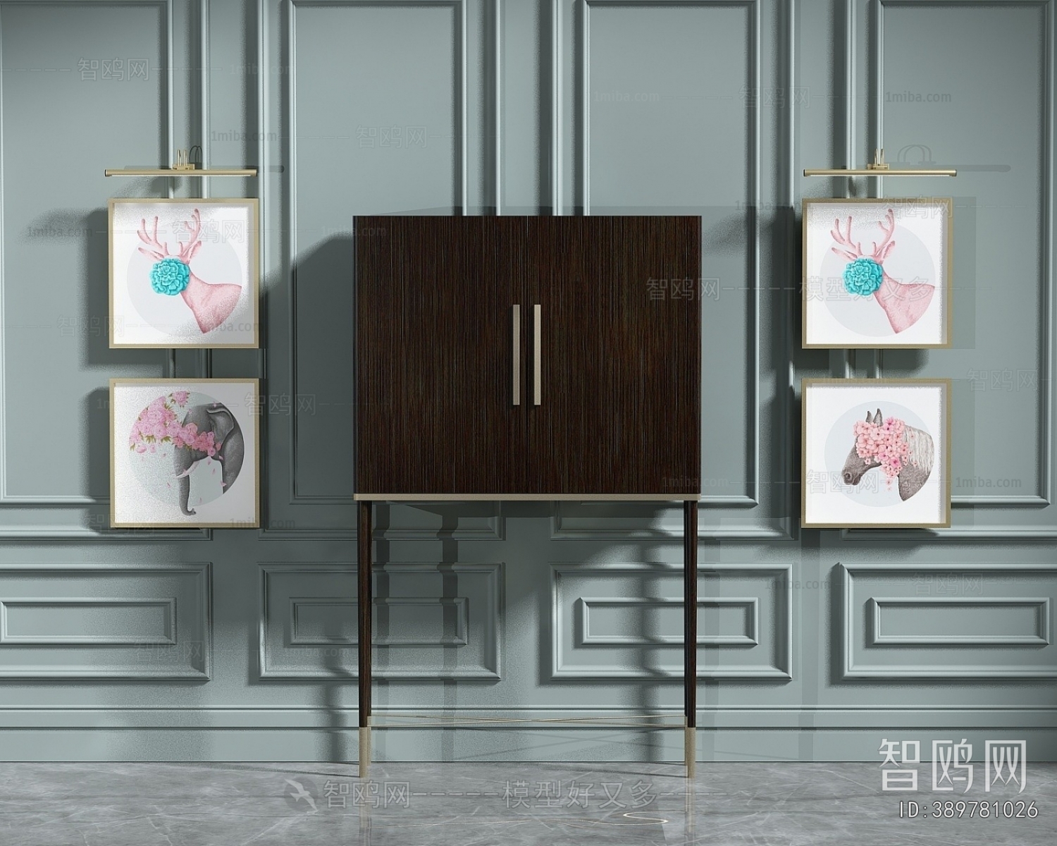 Modern Entrance Cabinet