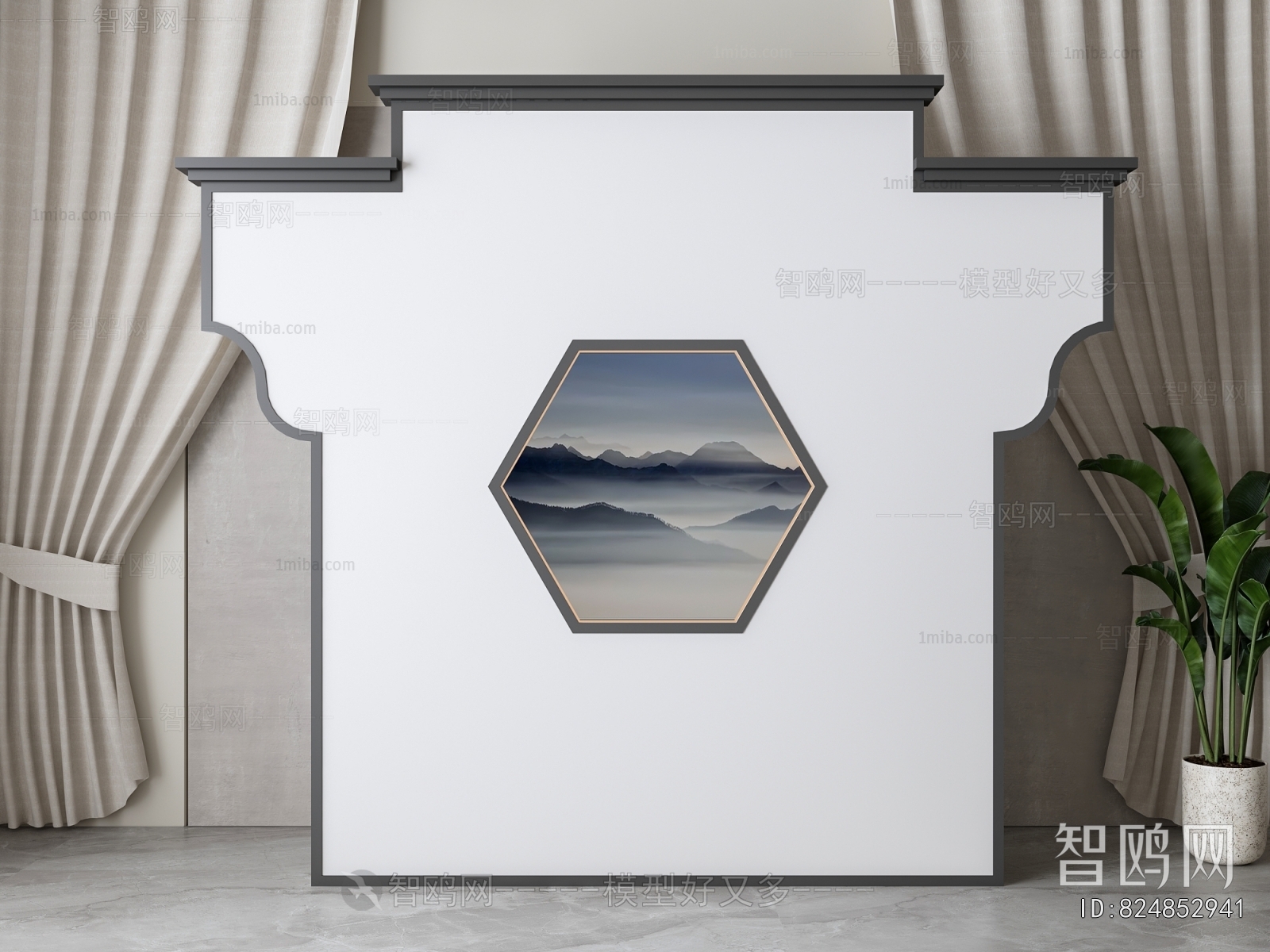 New Chinese Style Partition