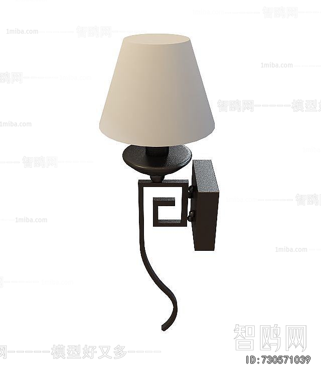 New Chinese Style Wall Lamp