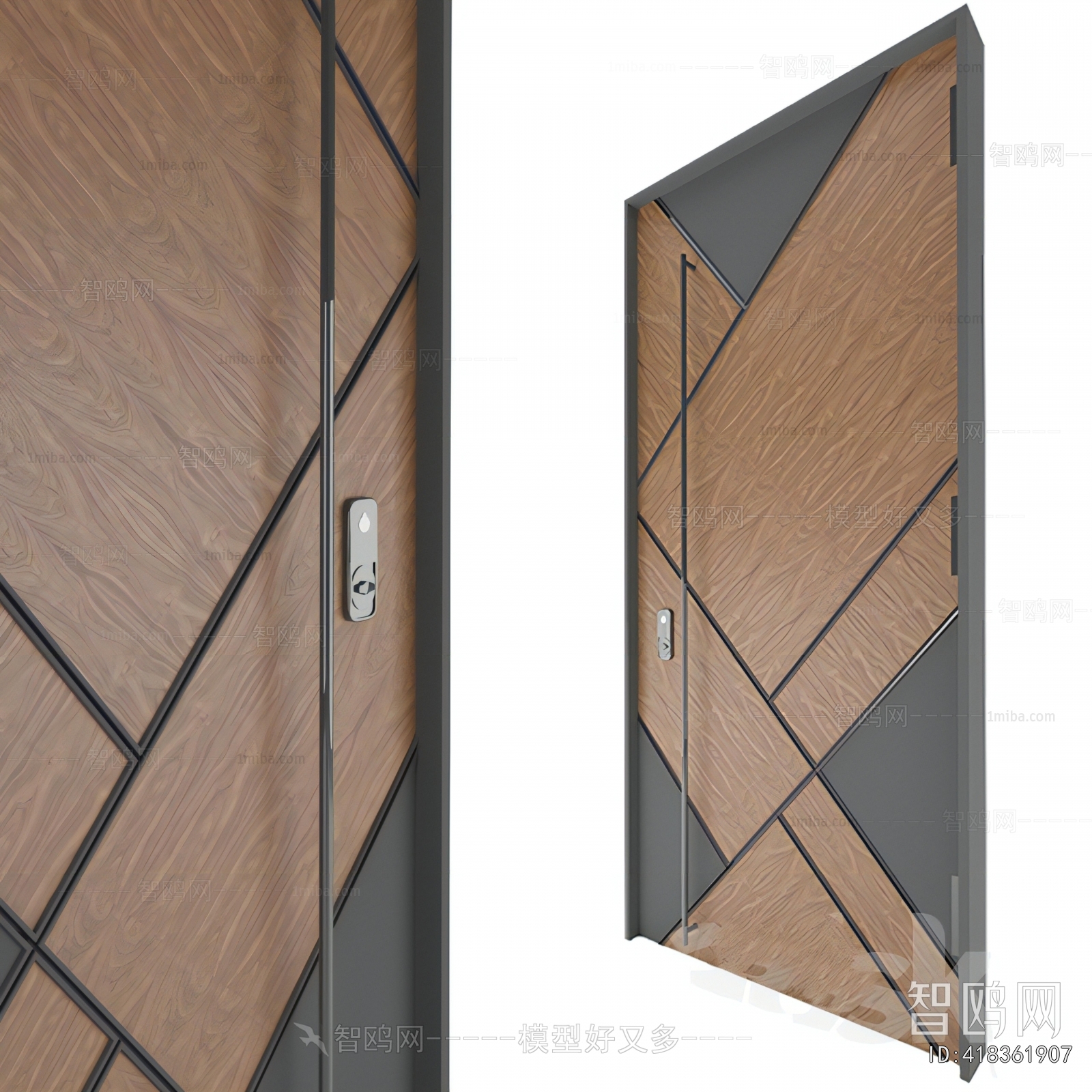 Modern Single Door