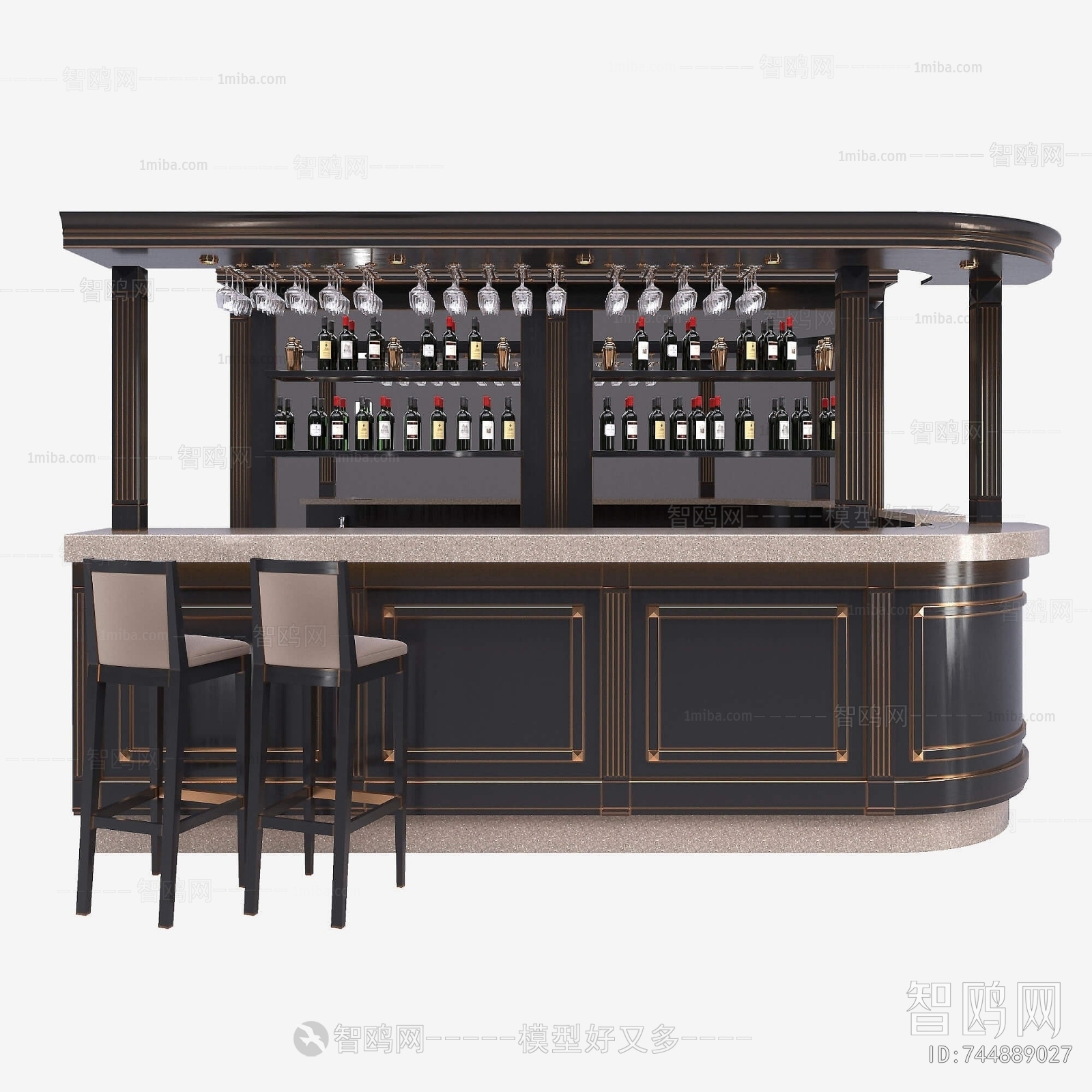 American Style Counter Bar