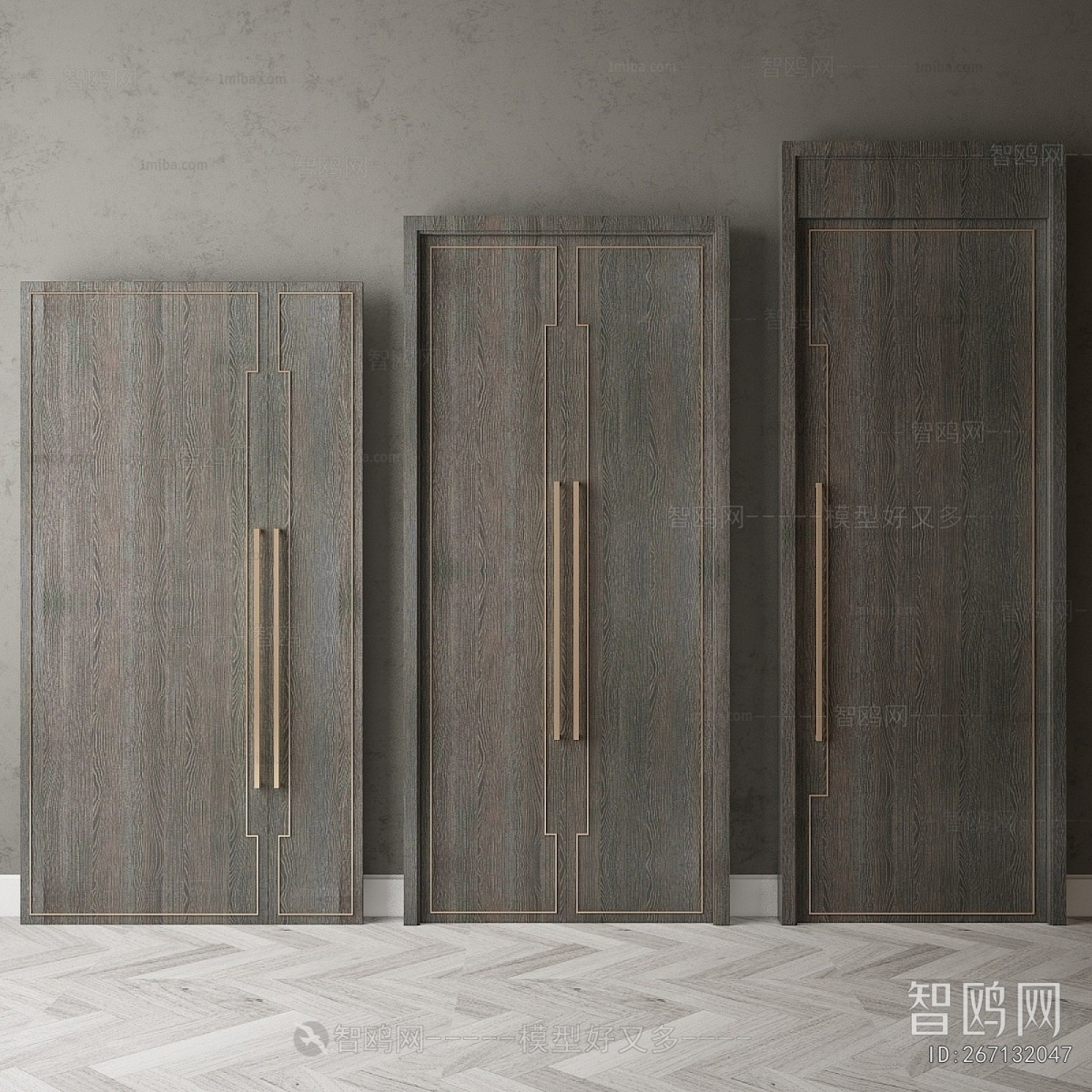 New Chinese Style Single Door