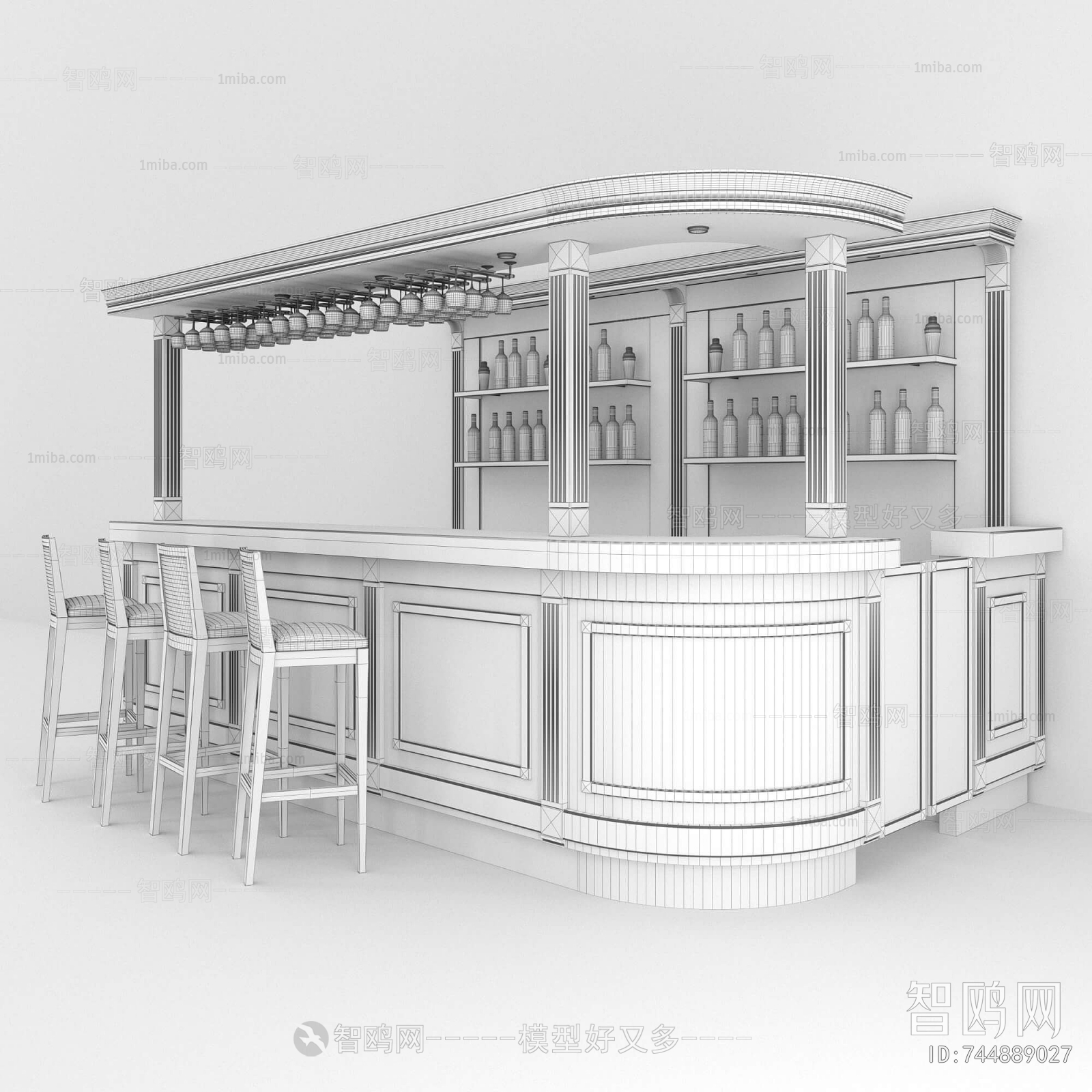 American Style Counter Bar