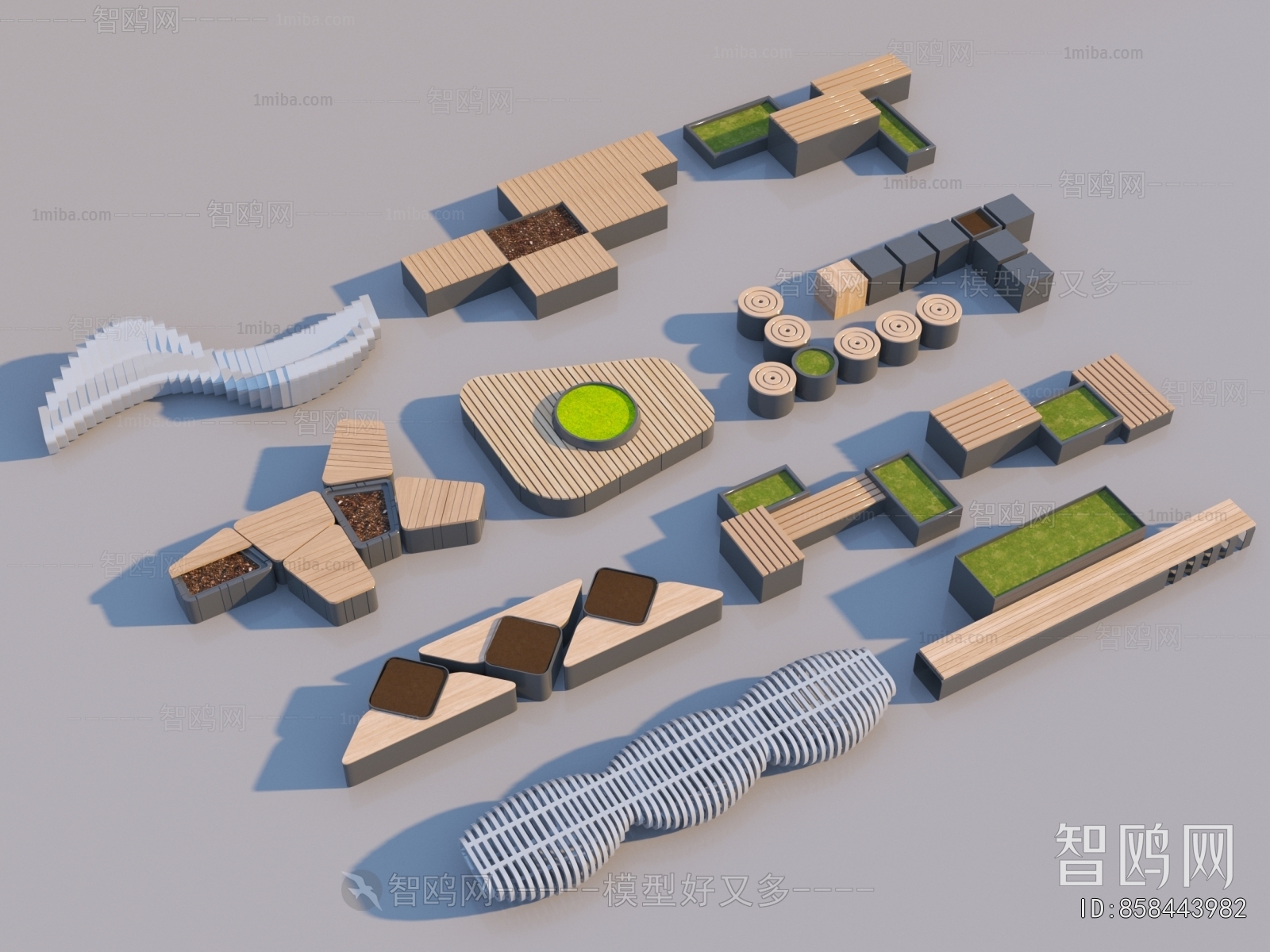 Modern Communal Chair