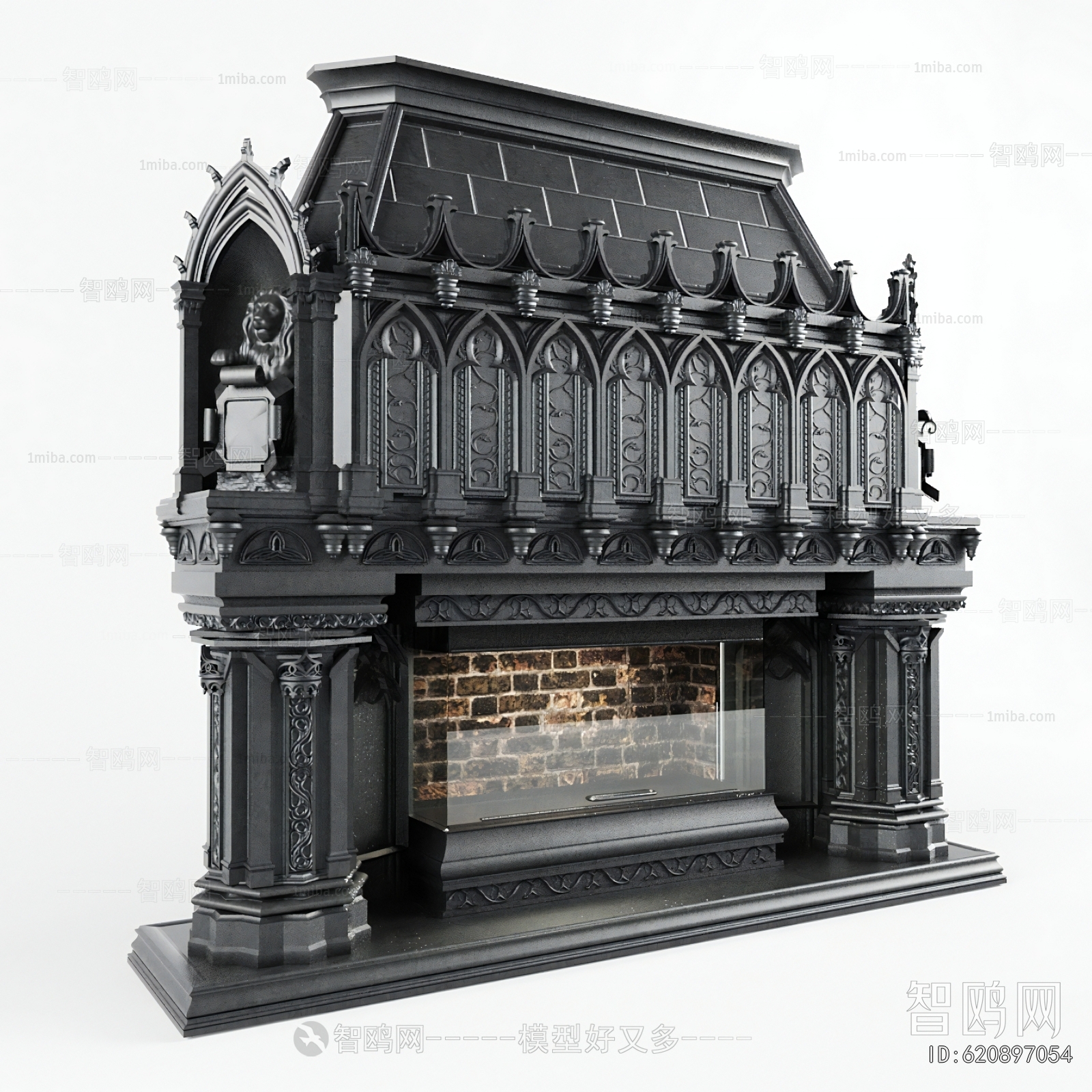 European Style Fireplace