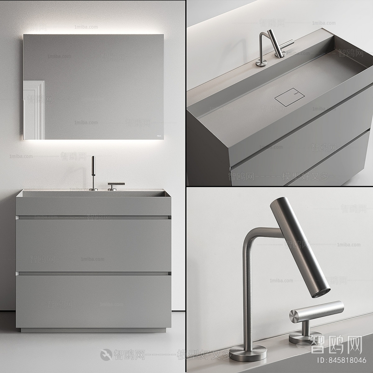 Modern Bathroom Cabinet