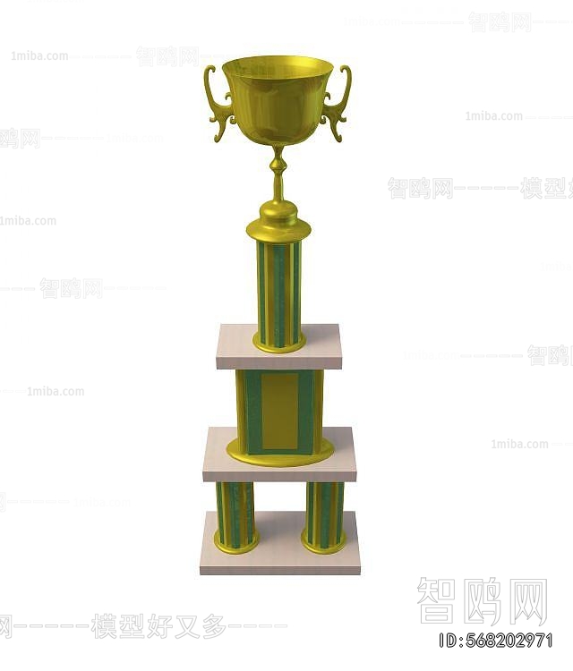 Modern Flag/badge/trophy/certificate