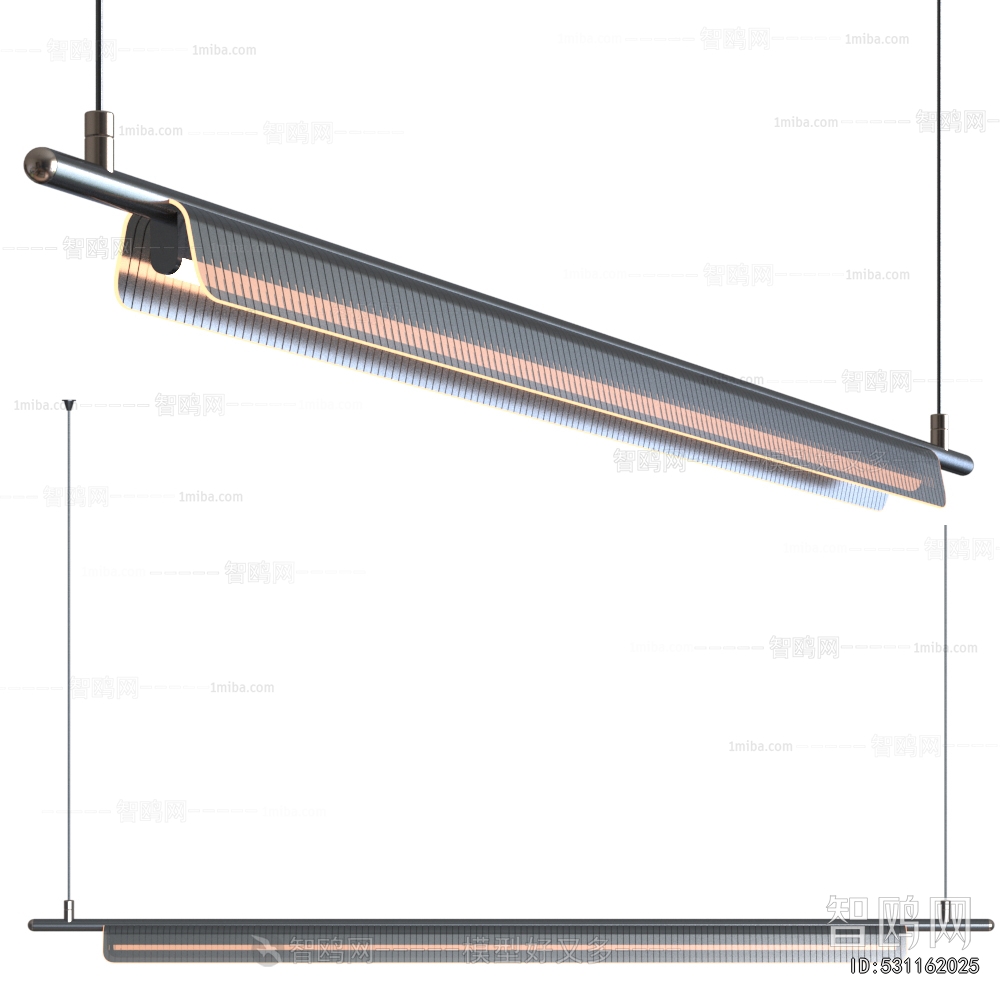 Modern Long Chandelier