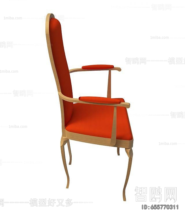 Simple European Style Lounge Chair