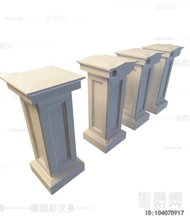 Simple European Style Column