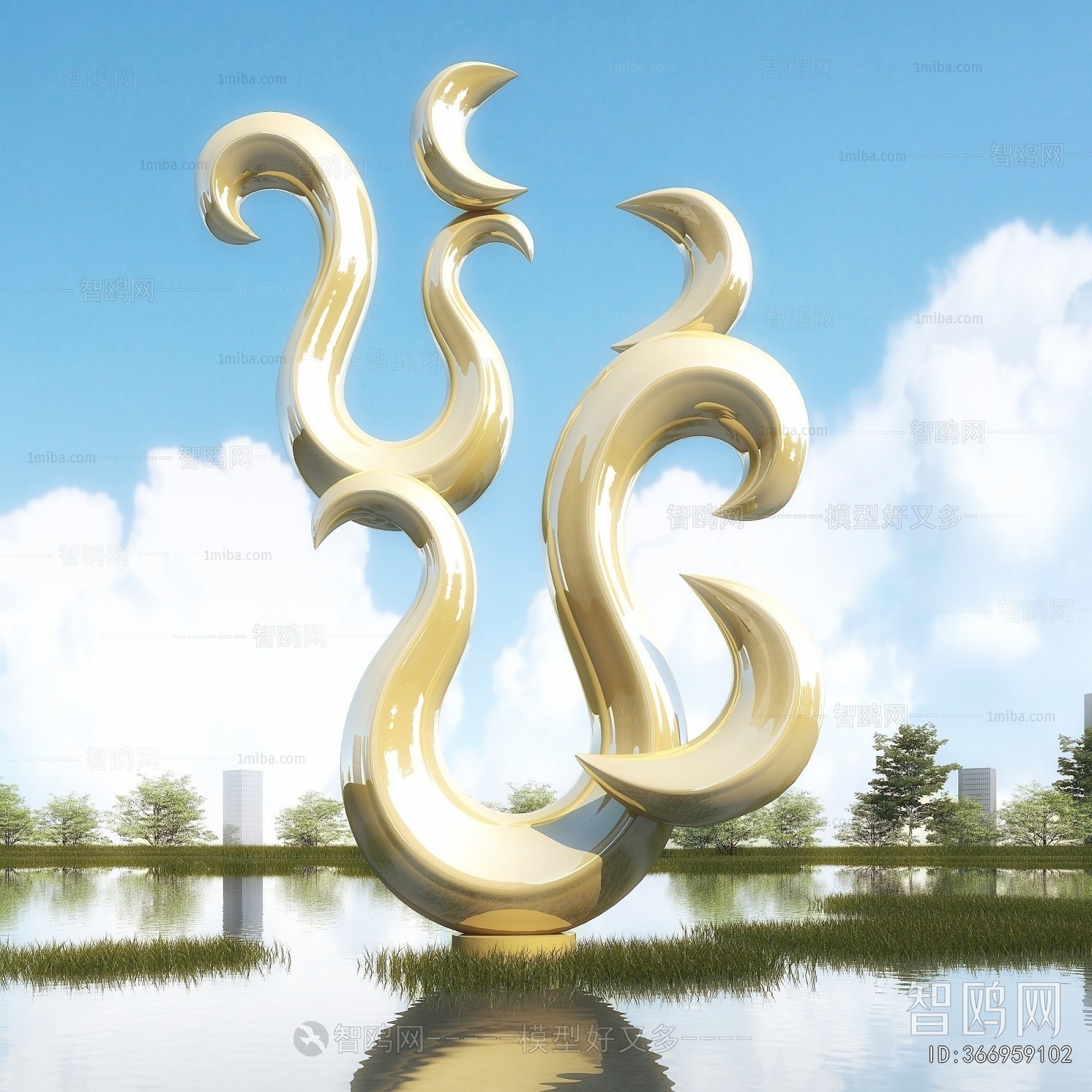 Modern Sculpture Sketch