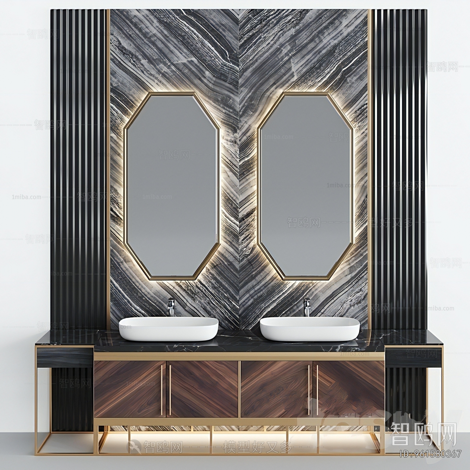 Modern Bathroom Cabinet