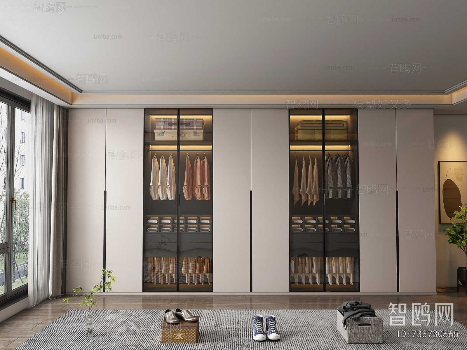 Modern The Wardrobe