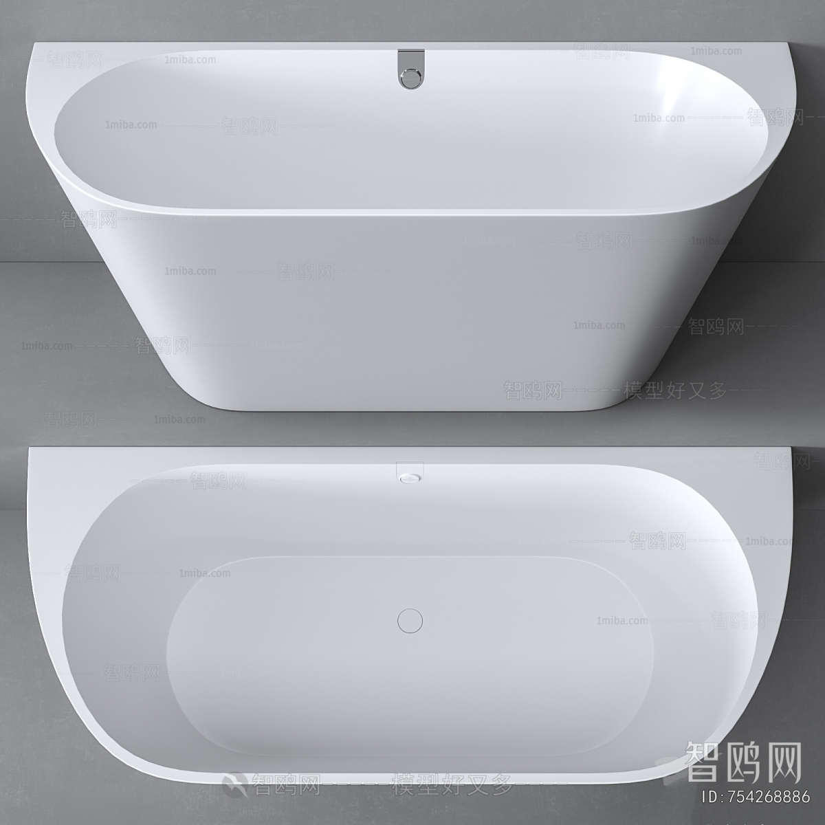 Modern Bathtub