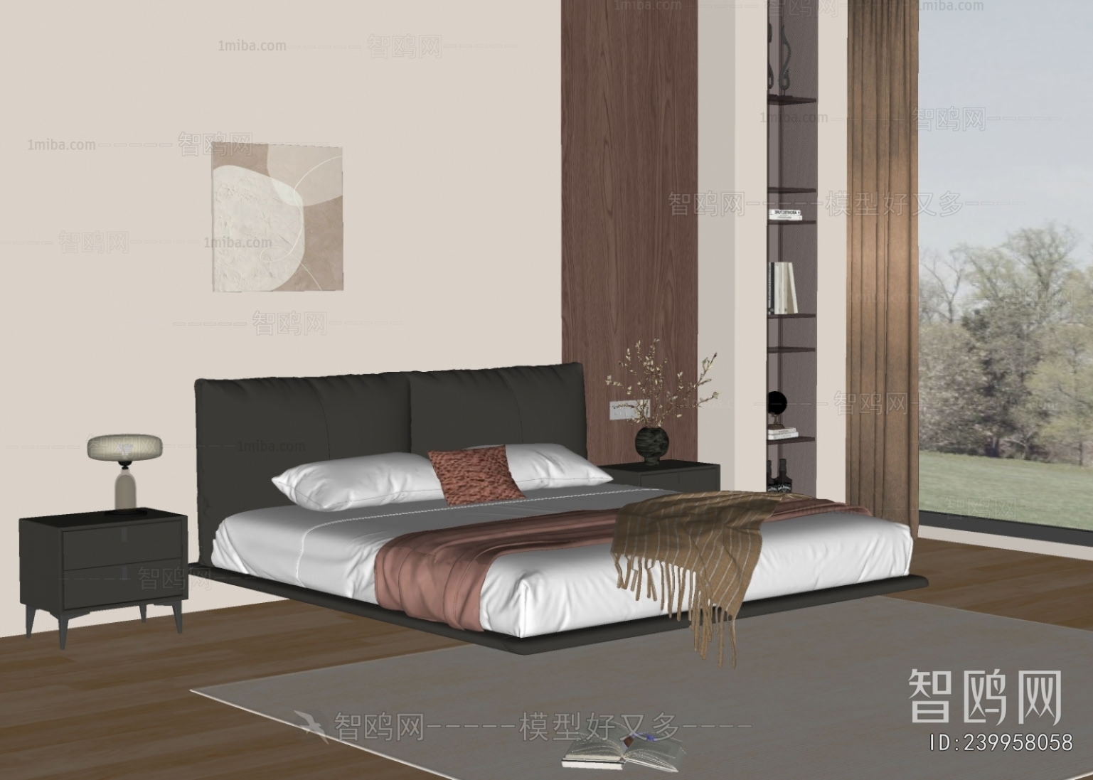 Modern Double Bed