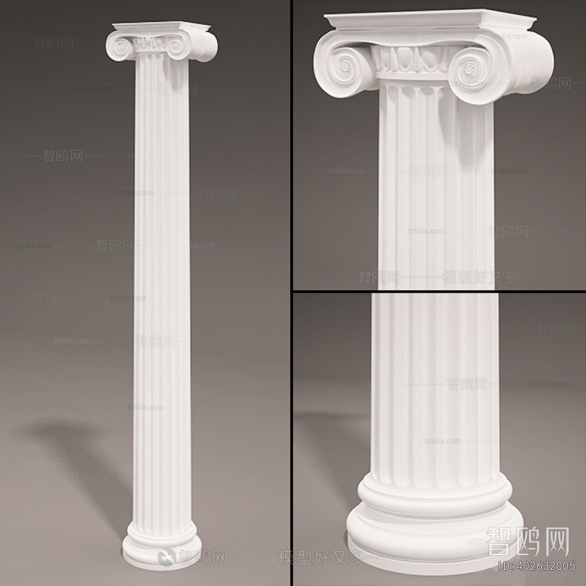 European Style Roman Pillar
