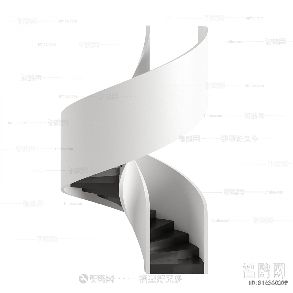 Modern Rotating Staircase