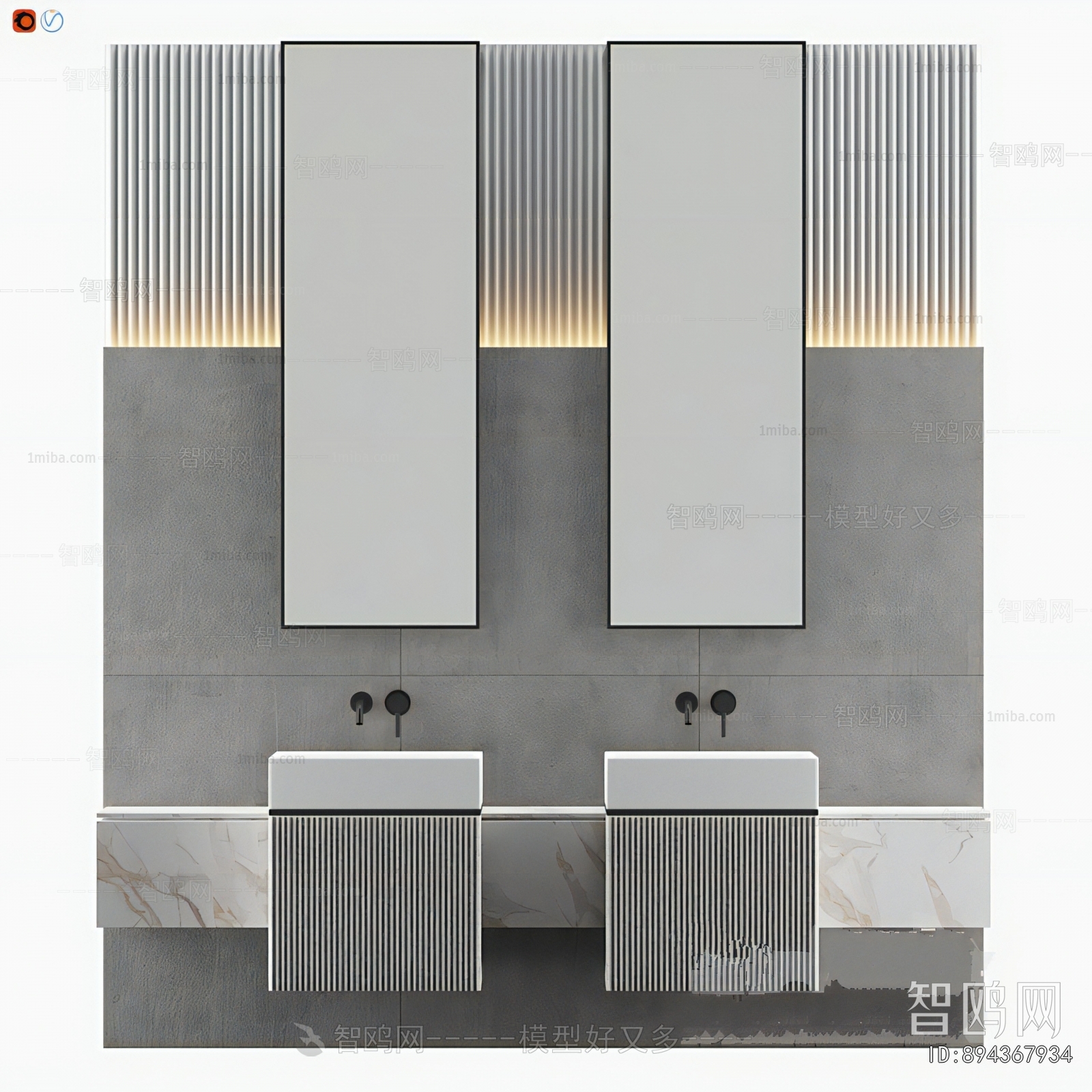 Modern Bathroom Cabinet