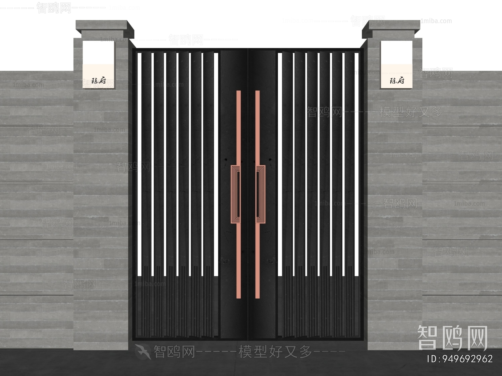 New Chinese Style Gate