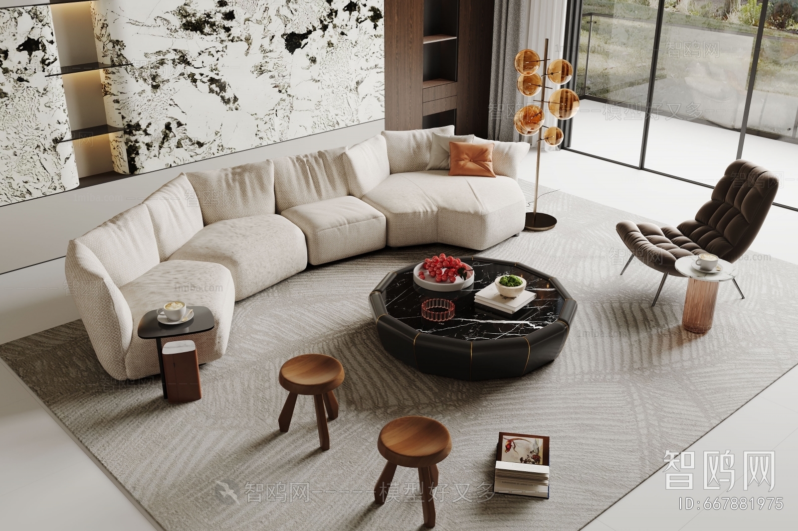 Modern Sofa Combination