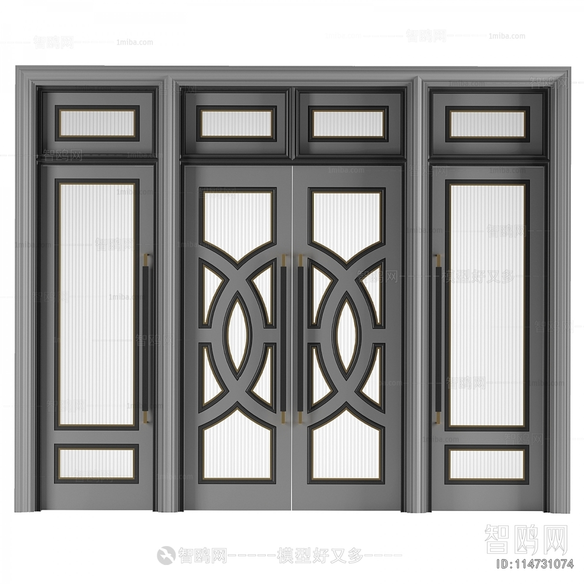 New Chinese Style Entrance Door