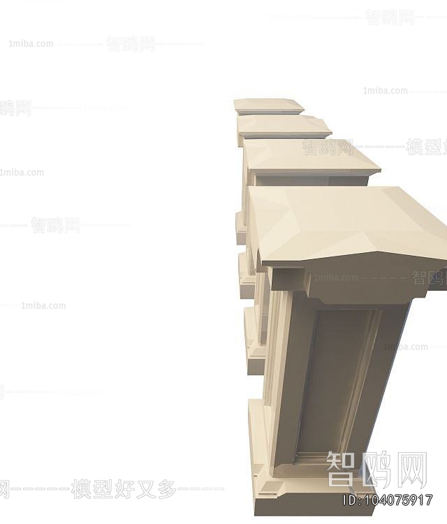 Simple European Style Column