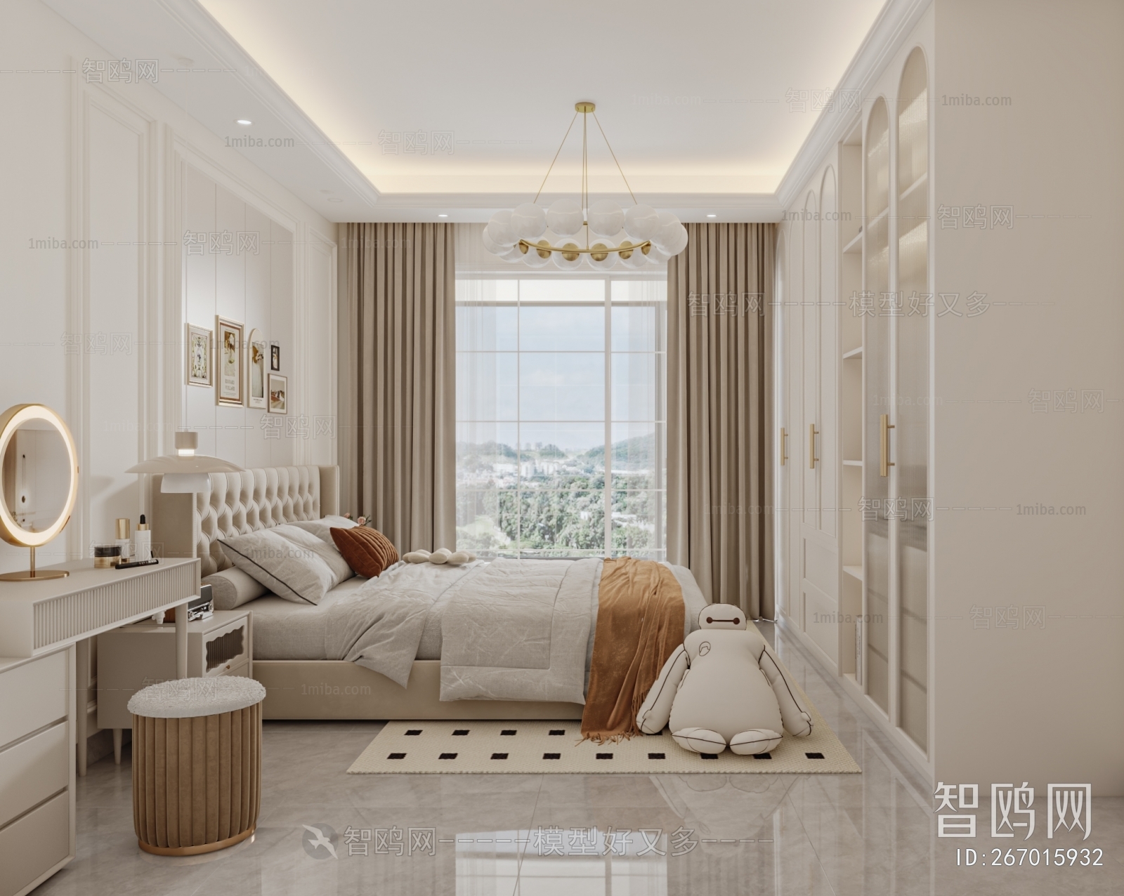 French Style Bedroom