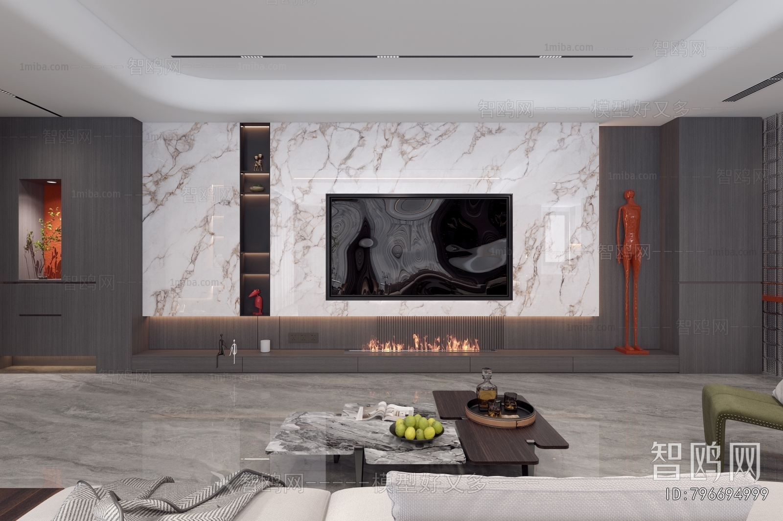 Modern A Living Room