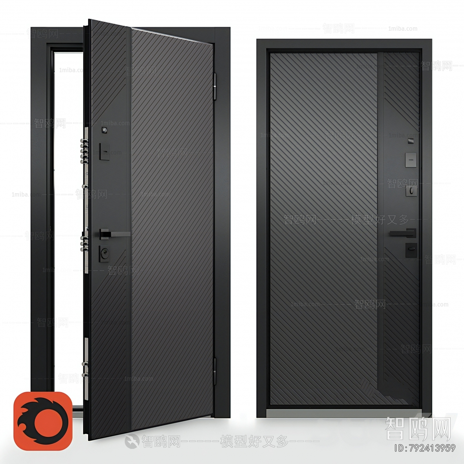 Modern Entrance Door