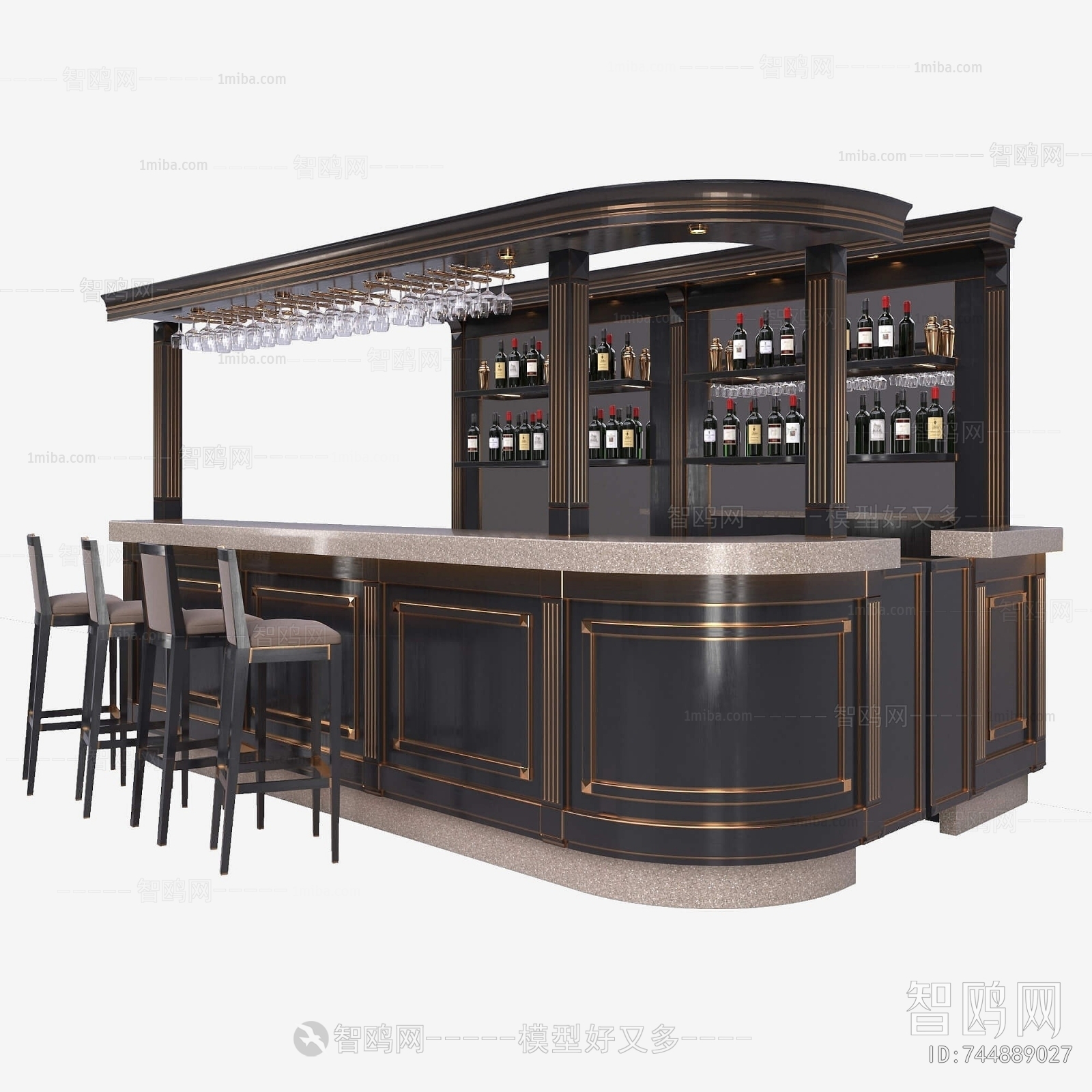 American Style Counter Bar