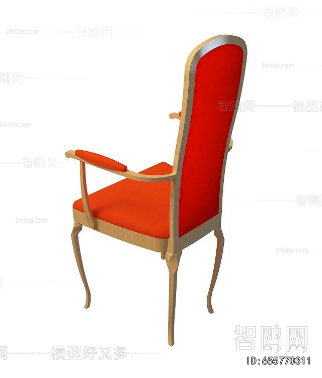 Simple European Style Lounge Chair