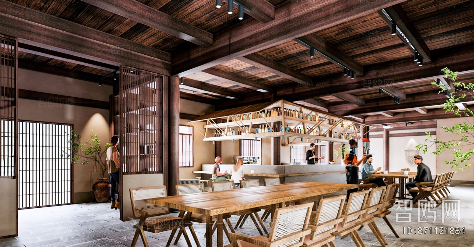 New Chinese Style Residential Hostel